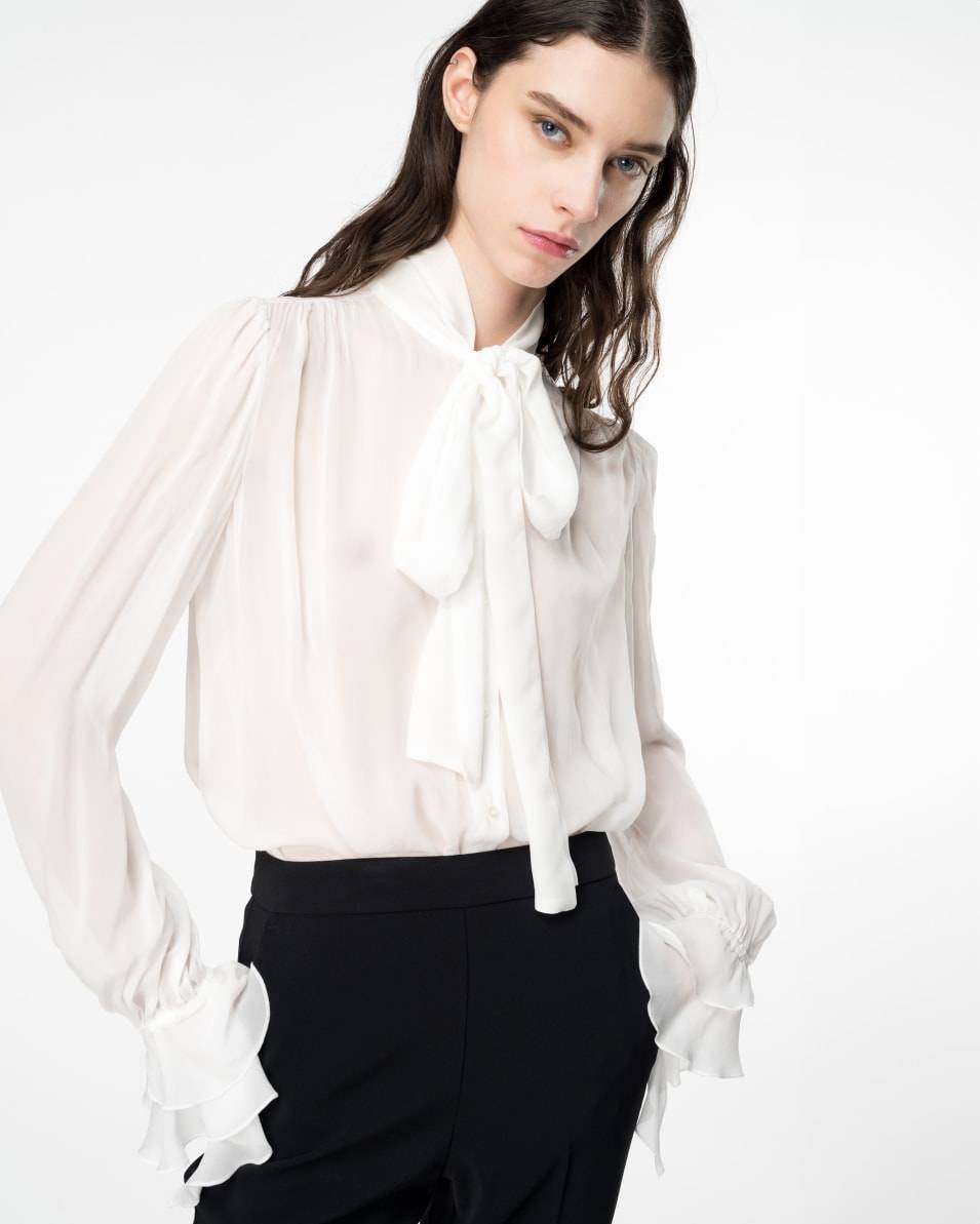 Pinko Slim-Hose aus Stretch-Crêpe 50% Rabatt mit kostenlosem Versand