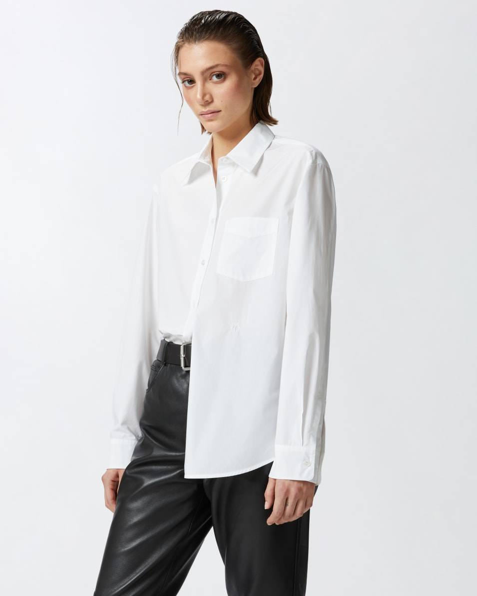 Pinko Klassische Popeline-Hemdbluse Black Friday