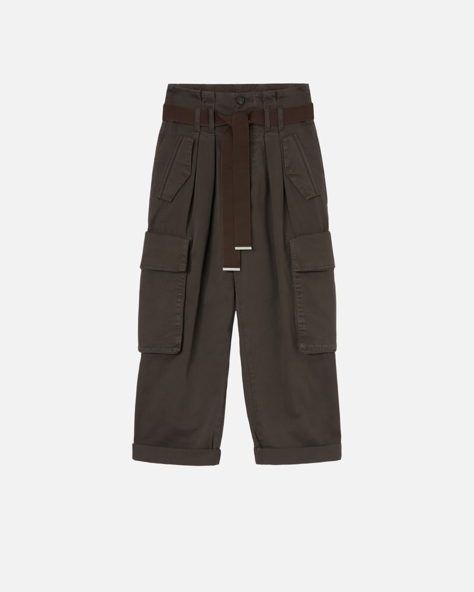 Pinko Oversize-Cargohose mit Gürtel Sonderangebot der Fabrik