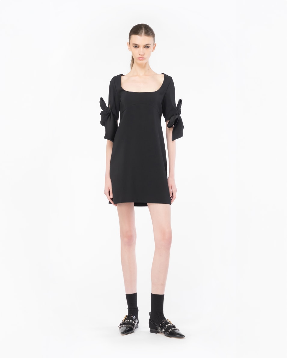 Pinko Minikleid mit Schleife an den Ärmeln im Angebot