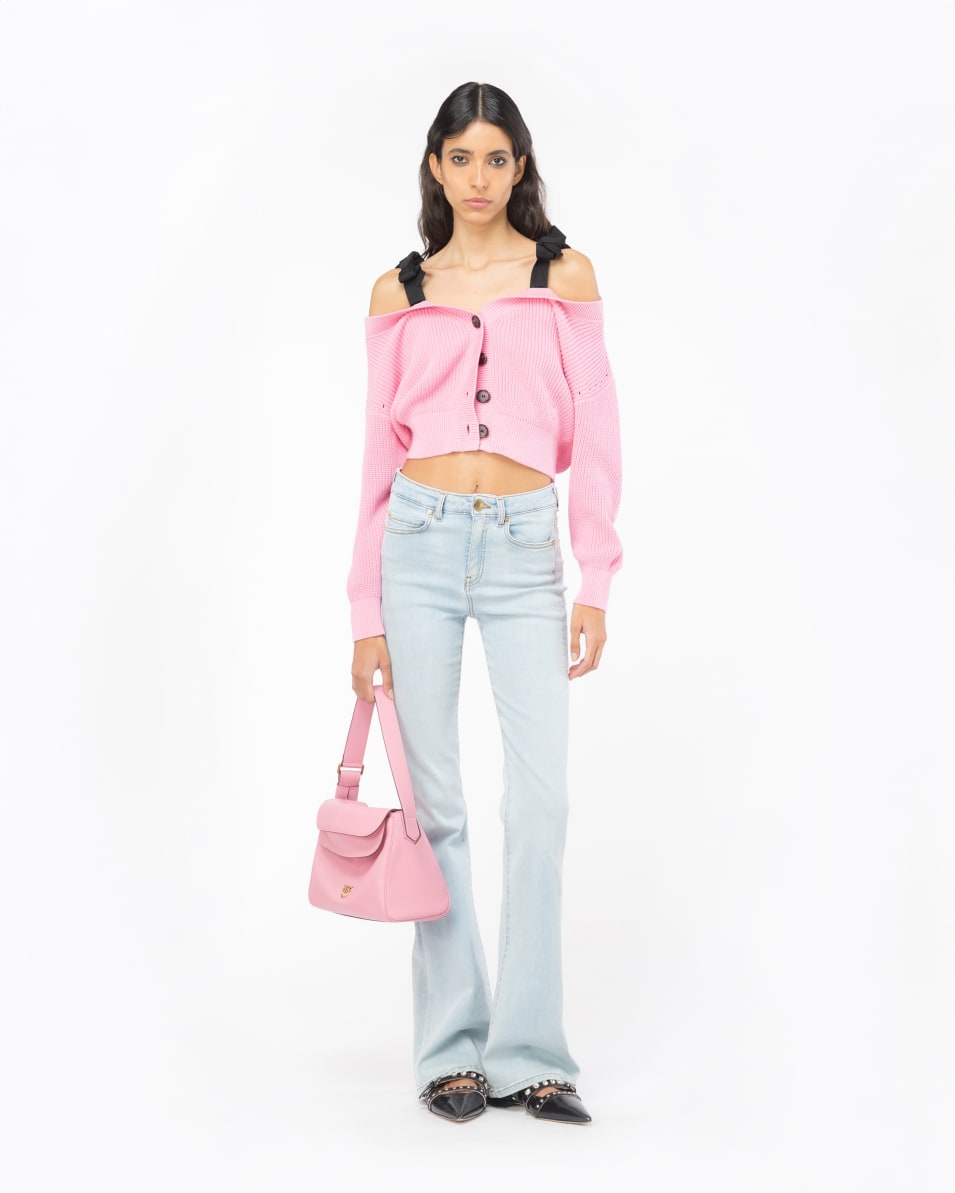 Pinko Schlagjeans Denim Baby Blue Kostenloser Versand