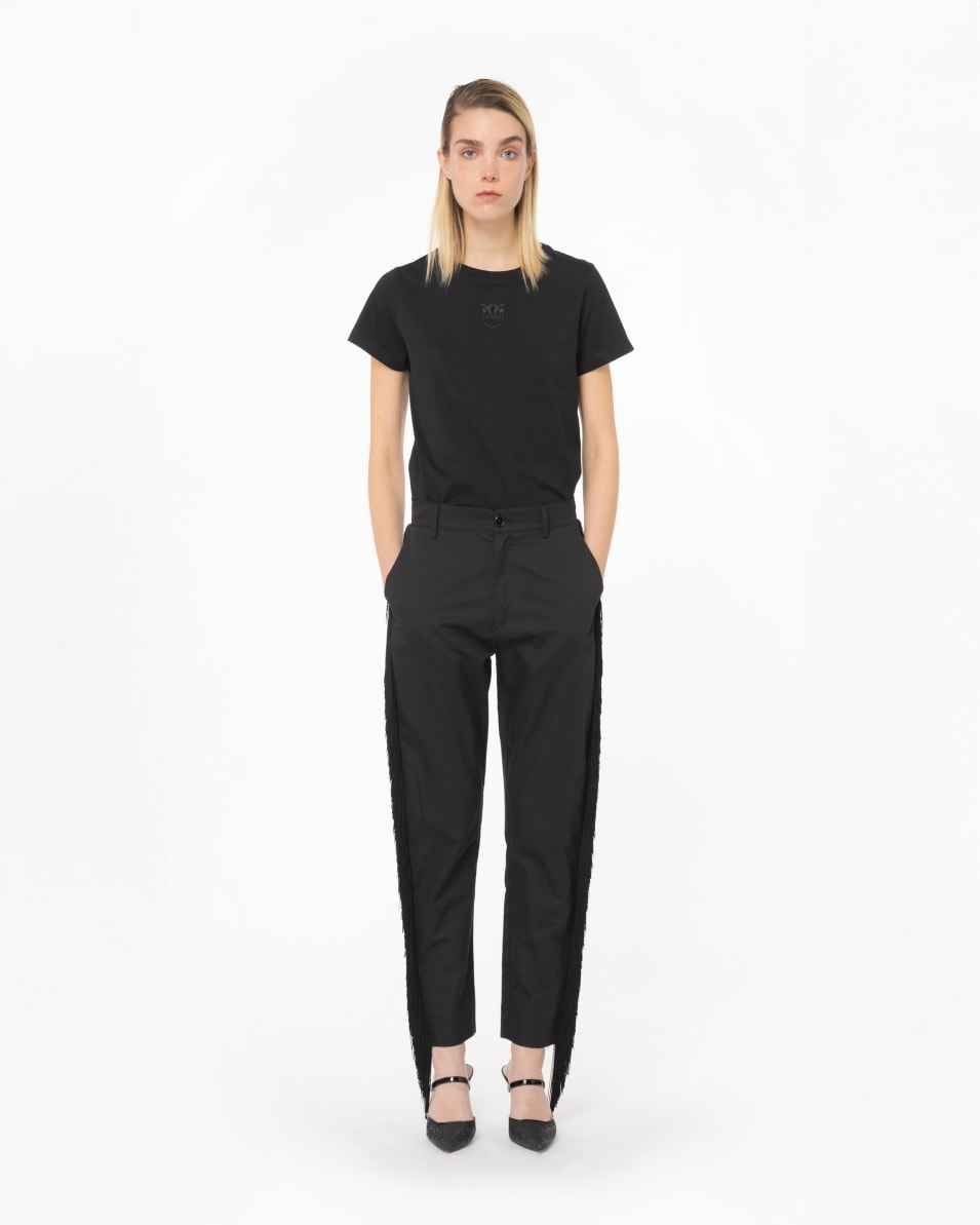 Pinko Hose mit Seitenfransen Limitierter Zeitrabatt