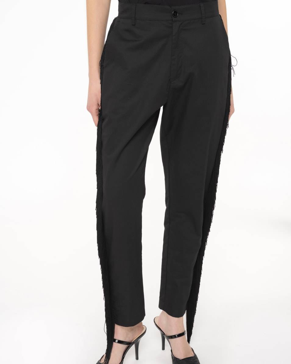 Pinko Hose mit Seitenfransen Limitierter Zeitrabatt