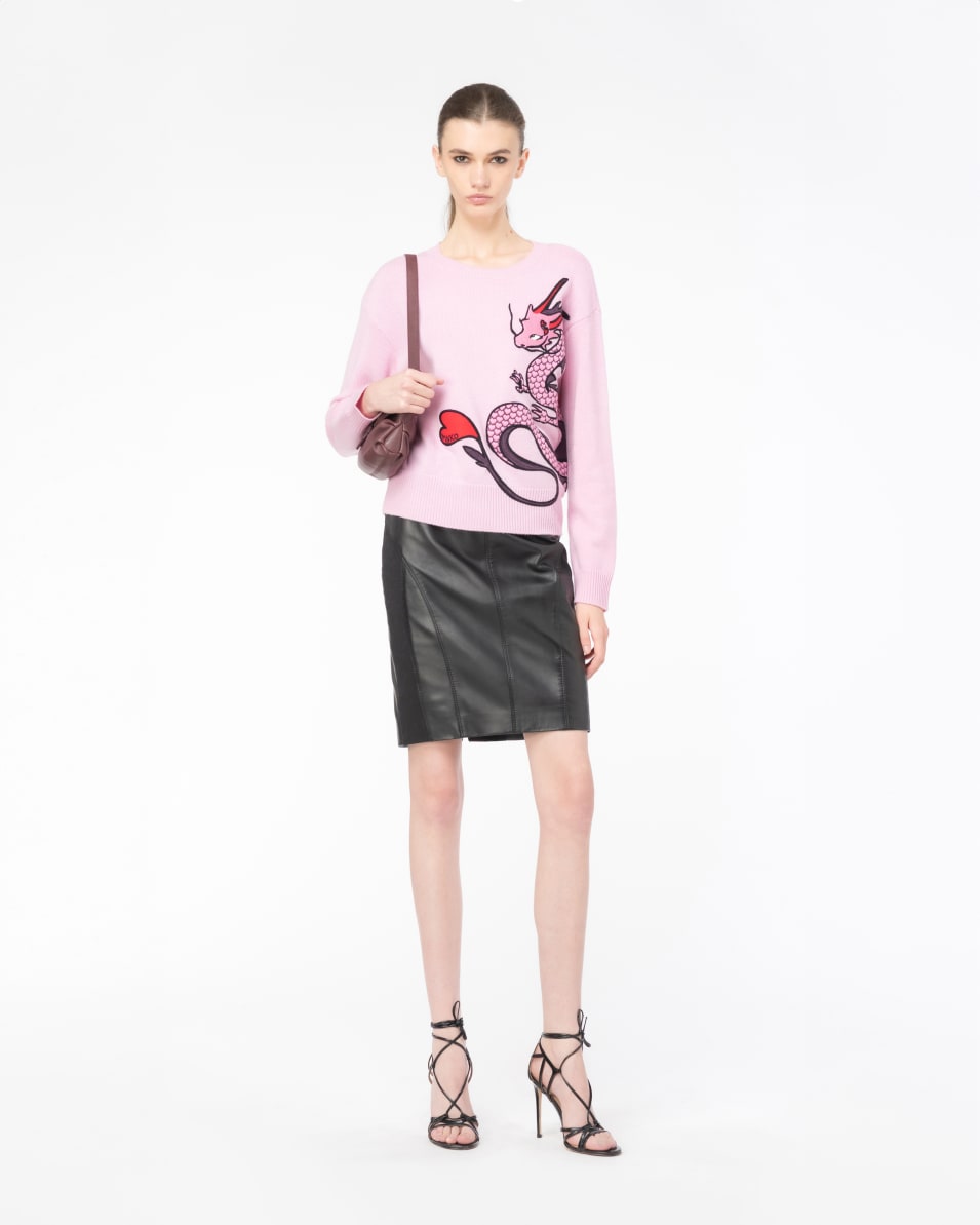 Pinko Pulli Drachenstickerei Fabrik Onlineshop
