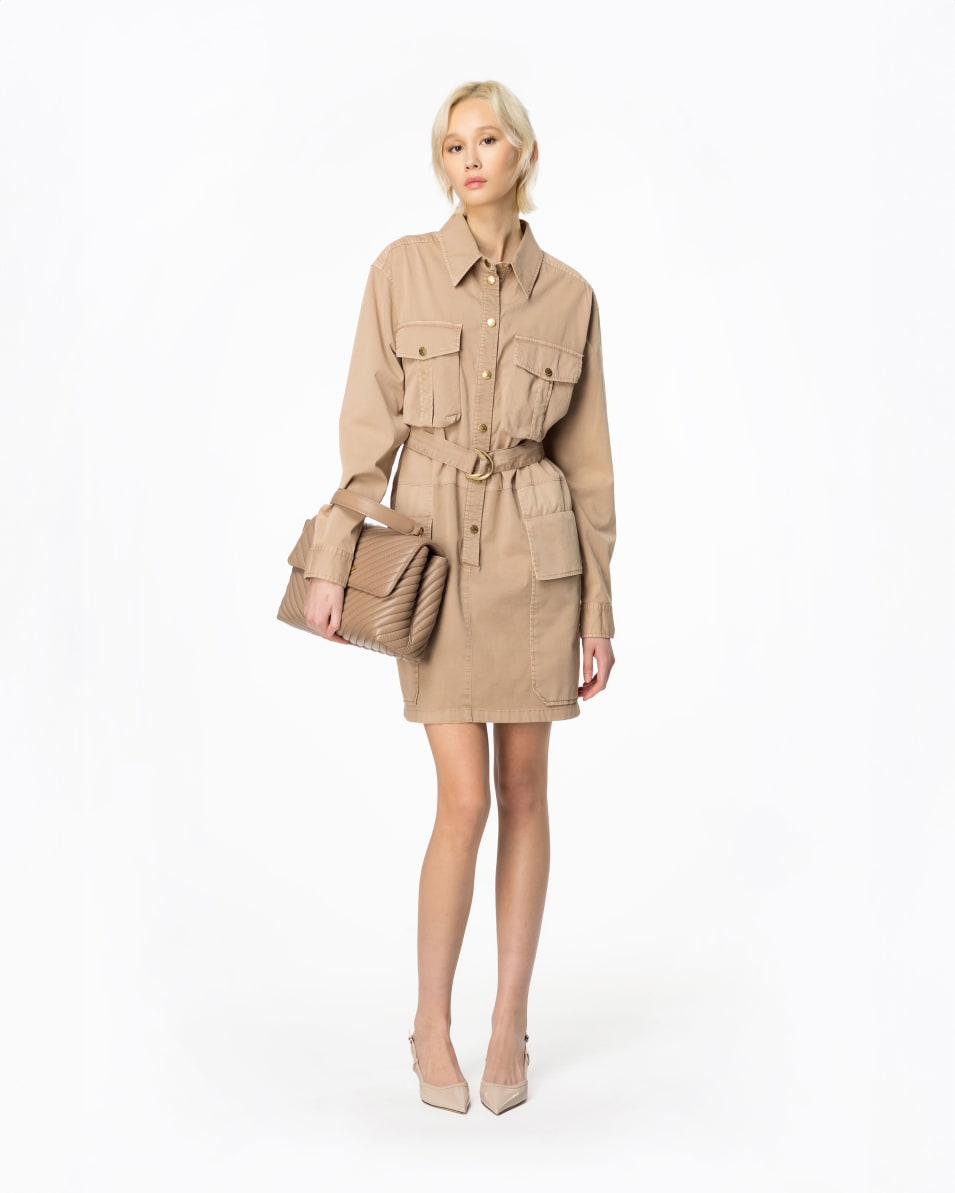 Pinko Utility-Kleid Old Wash Online