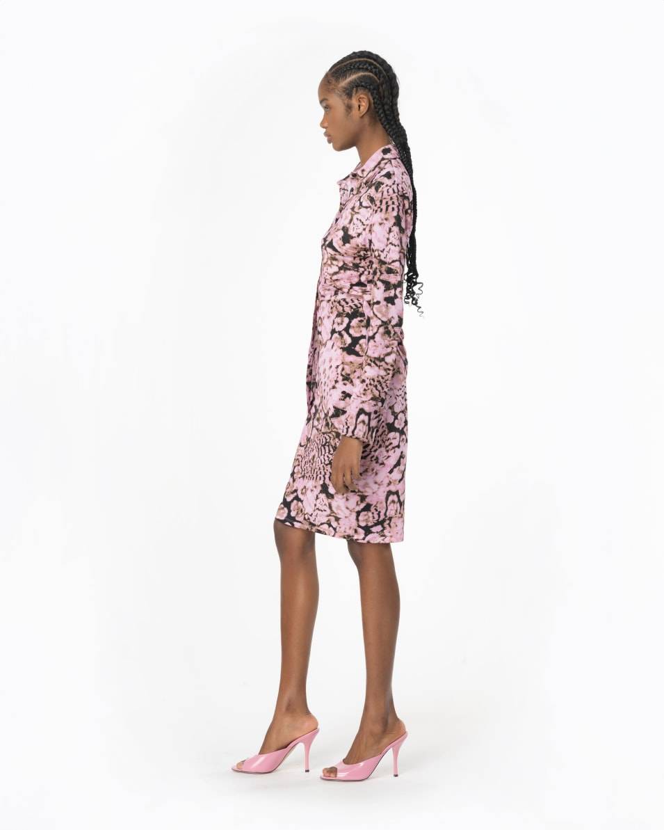 Pinko Longuette-Rock Print Coral Scanner Hotsell