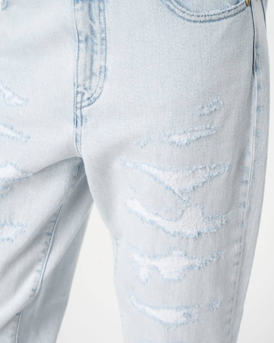 Pinko Jeans Mom Fit hell mit Rissen Fabrik Onlineshop