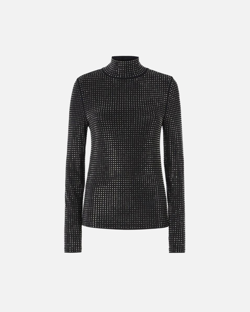 Pinko Turtleneck sweater in full jersey Limitierter Zeitrabatt