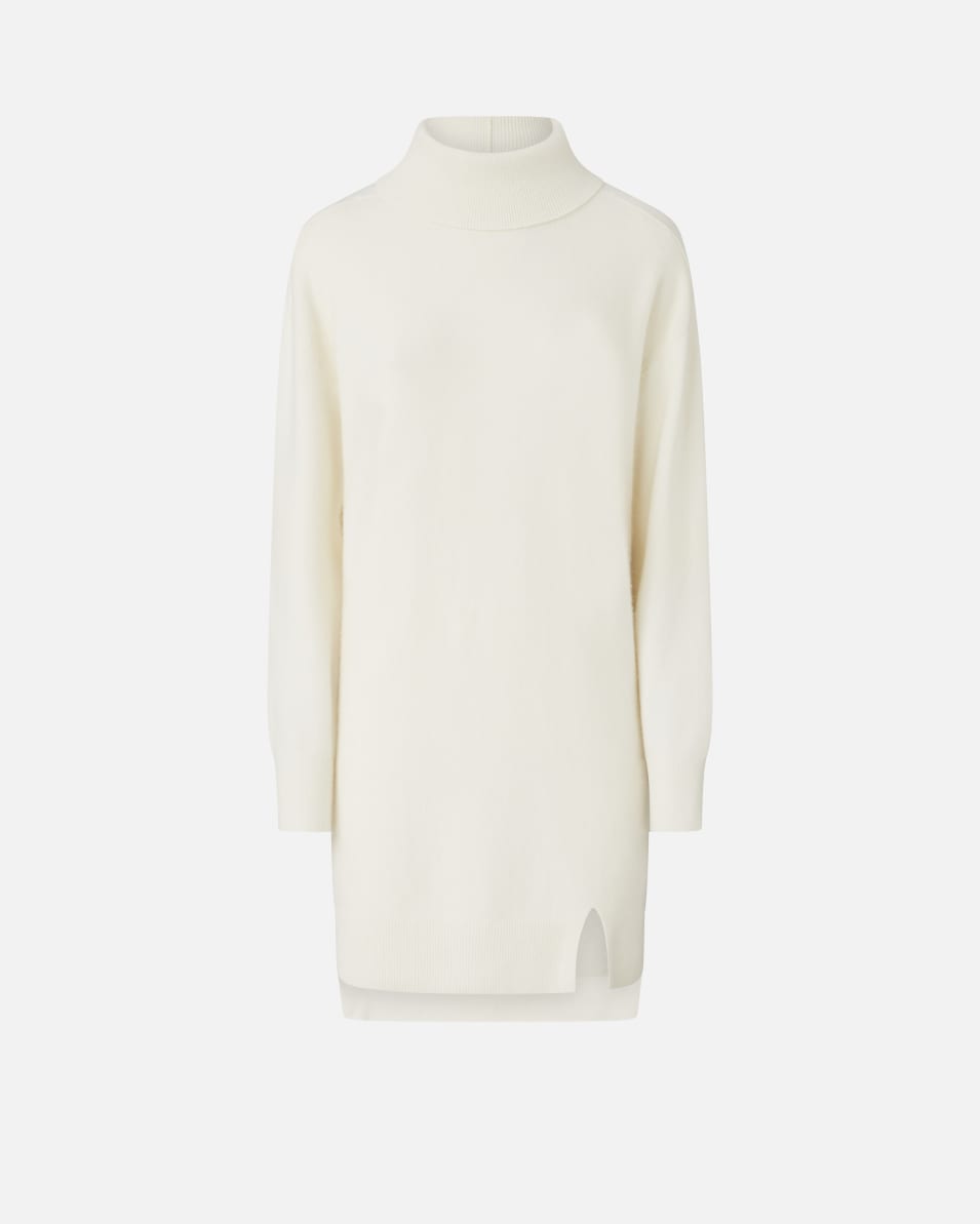 Pinko Rollkragen-Strickkleid aus Kaschmirmischung mit Frontschlitz Fabrik Onlineshop