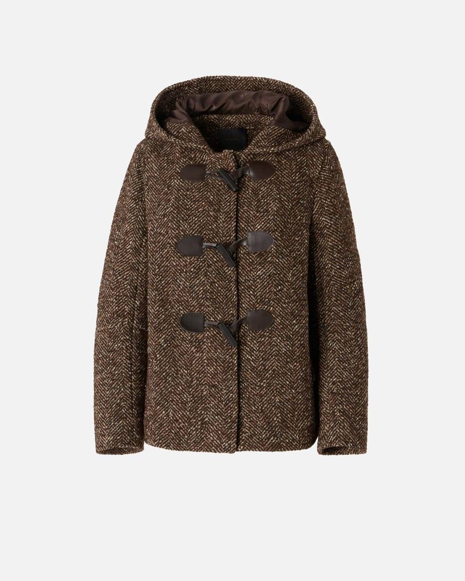 Pinko Kurzer Montgomery-Mantel mit Kapuze Sonderangebot