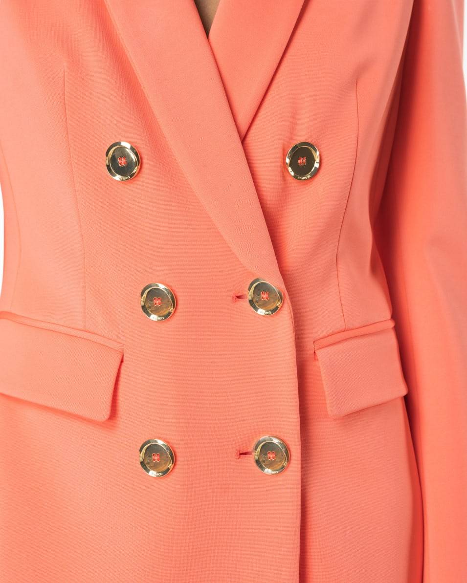 Pinko Zweireihiger Blazer mit Metallknöpfen Online Shopping