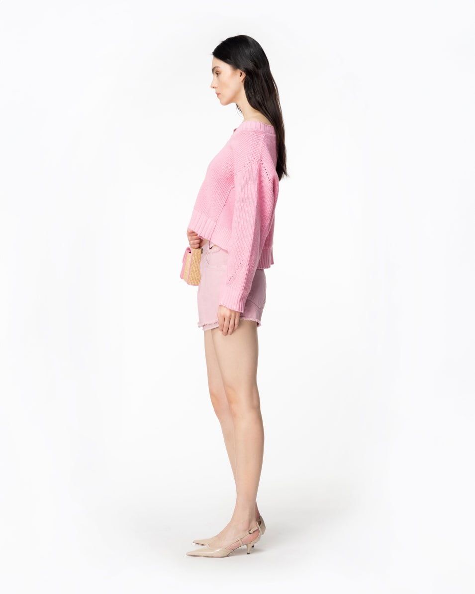 Pinko Shorts aus Baumwoll-Bull Online Outlet