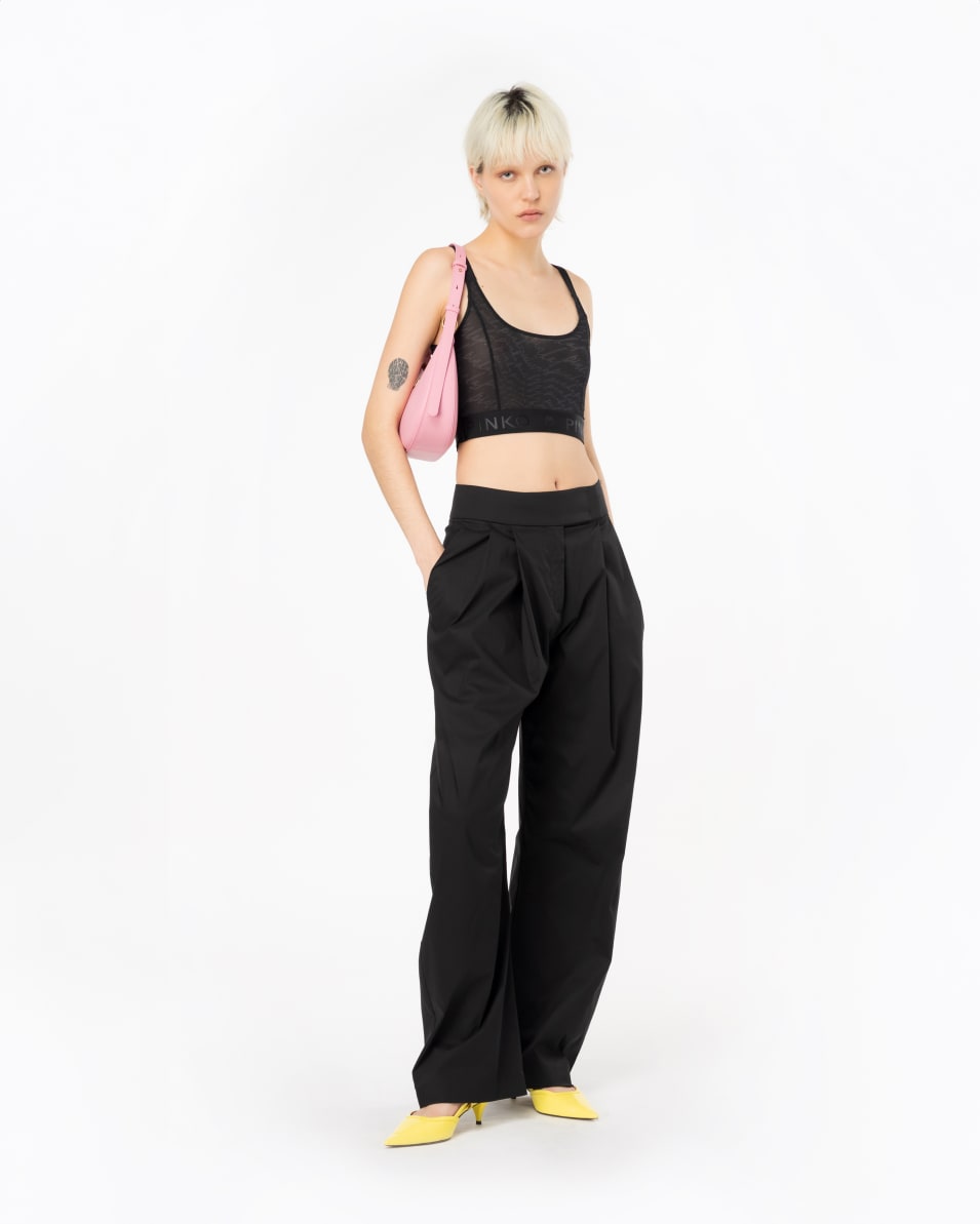 Pinko Weite Hose aus technischem Popeline Bestseller