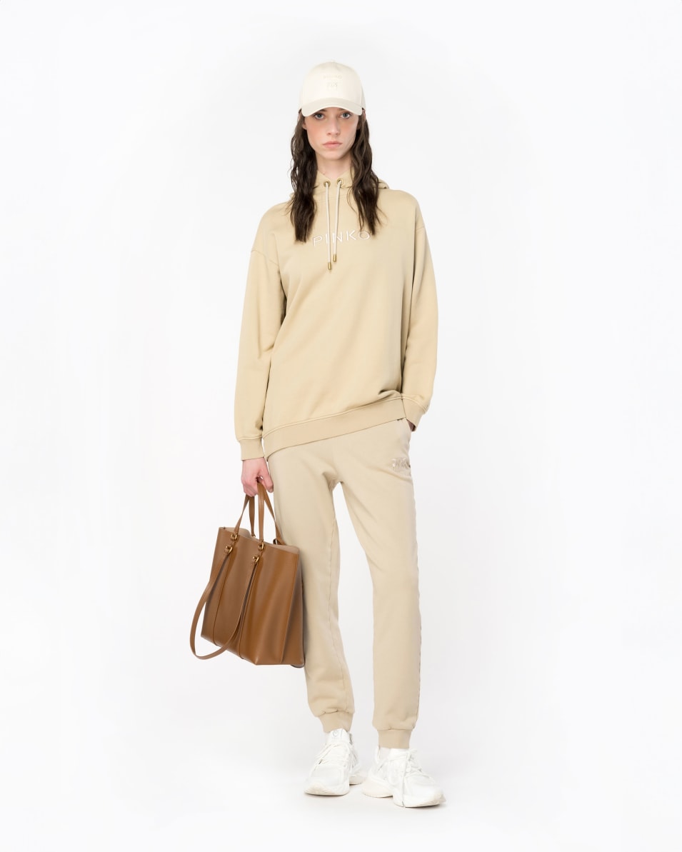 Pinko Jogginghose Old Wash mit Stickerei Riesige Rabatte