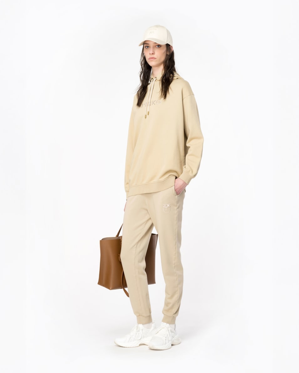 Pinko Jogginghose Old Wash mit Stickerei Riesige Rabatte