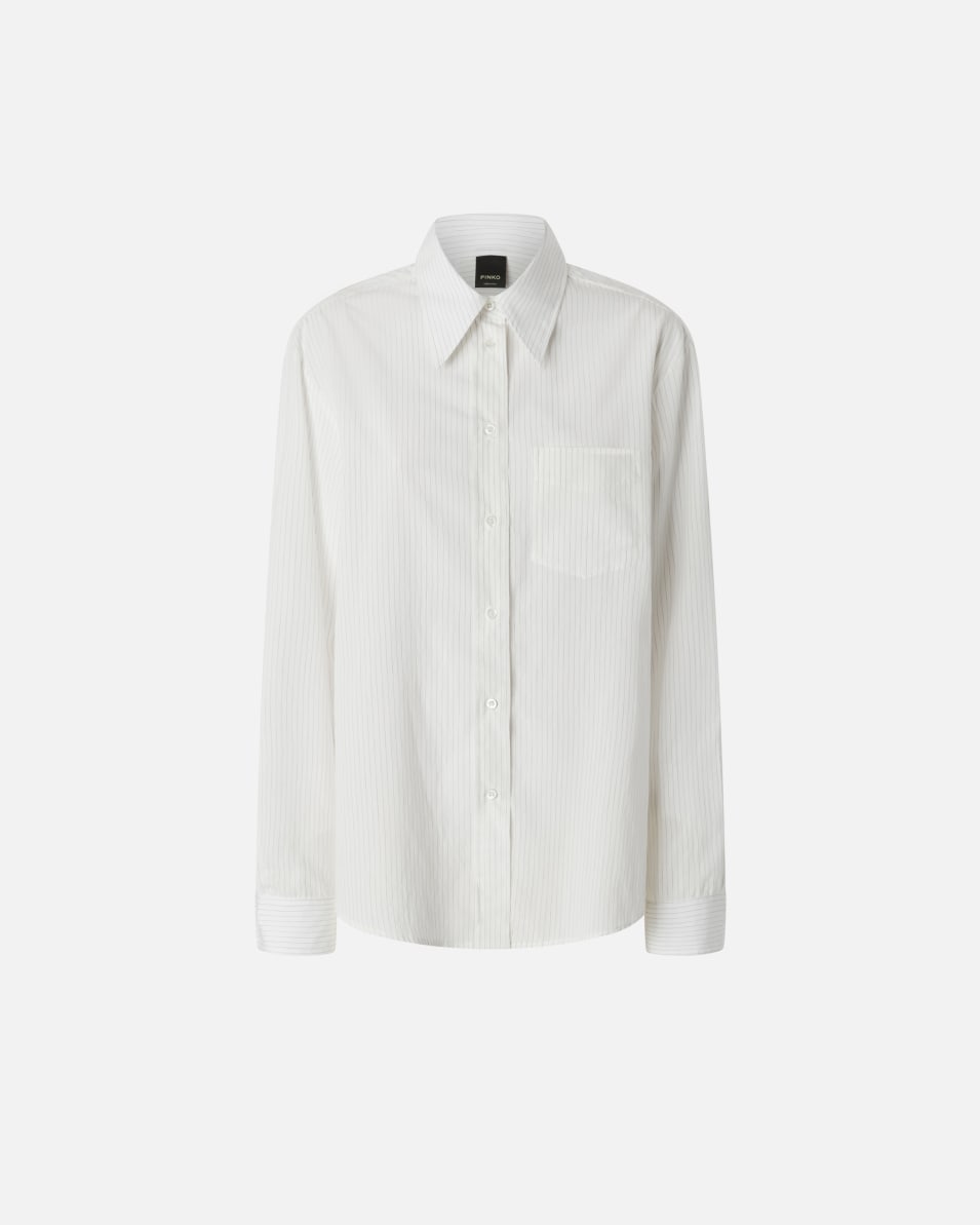 Pinko Bluse mit Längsstreifen Schlussverkauf