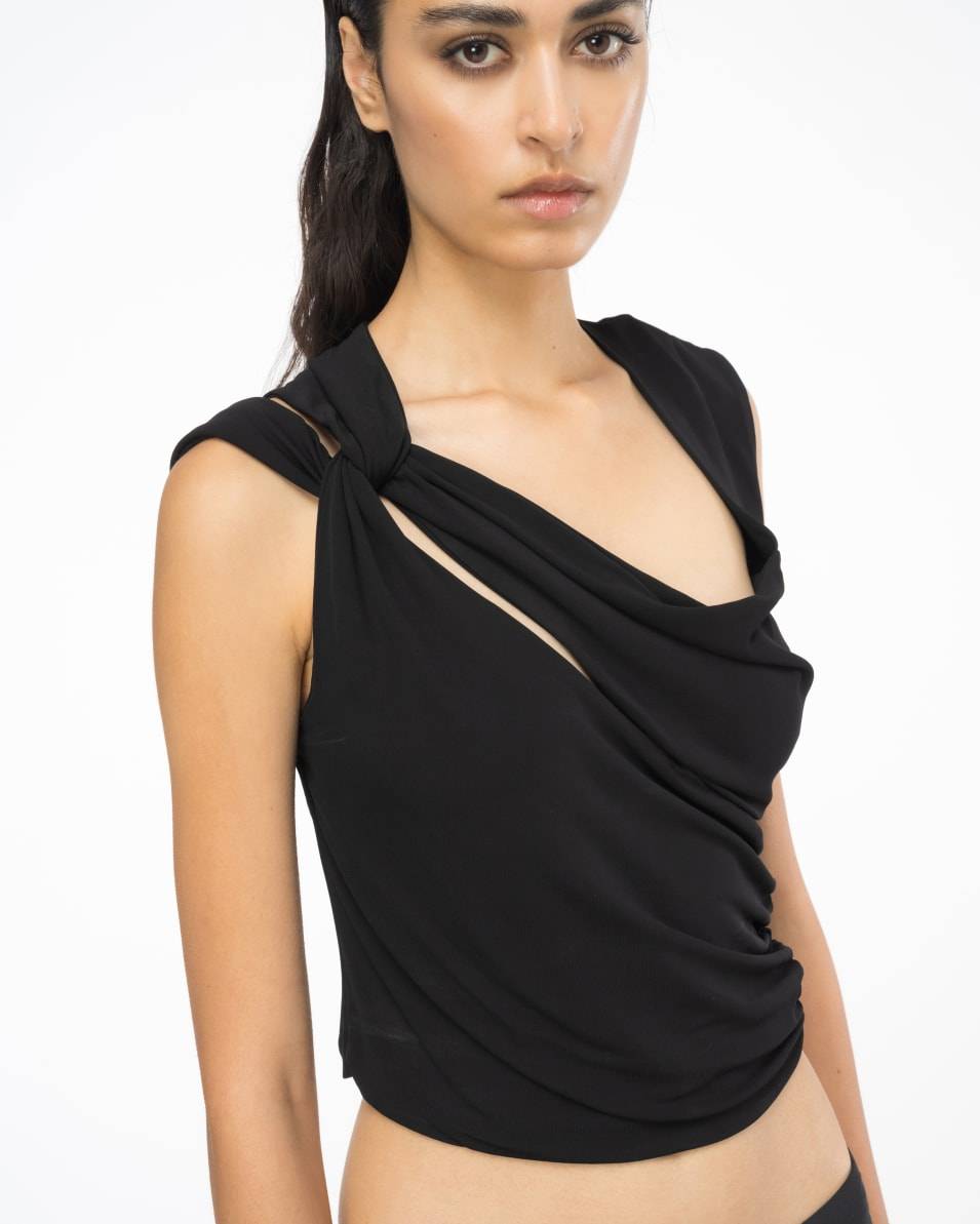 Pinko Torchon-Top aus Interlock-Krepp Valentinstagsangebot