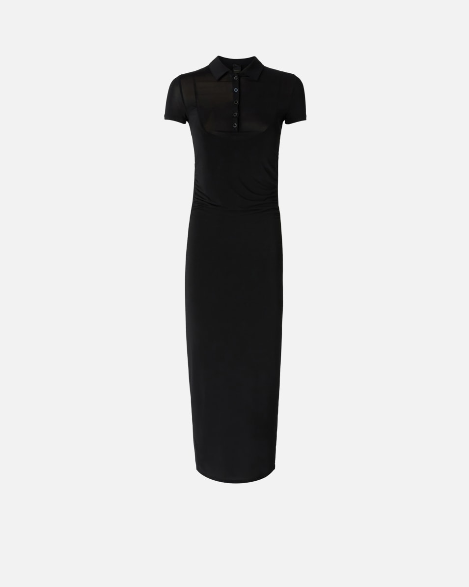 Pinko Langes Polokleid aus leichtem Jersey Tägliche Deals