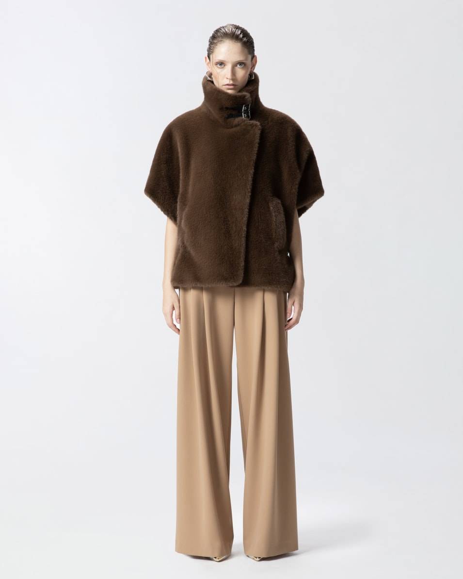 Pinko Elegante Hose mit weitem Bein und Bundfalten Wochenangebot