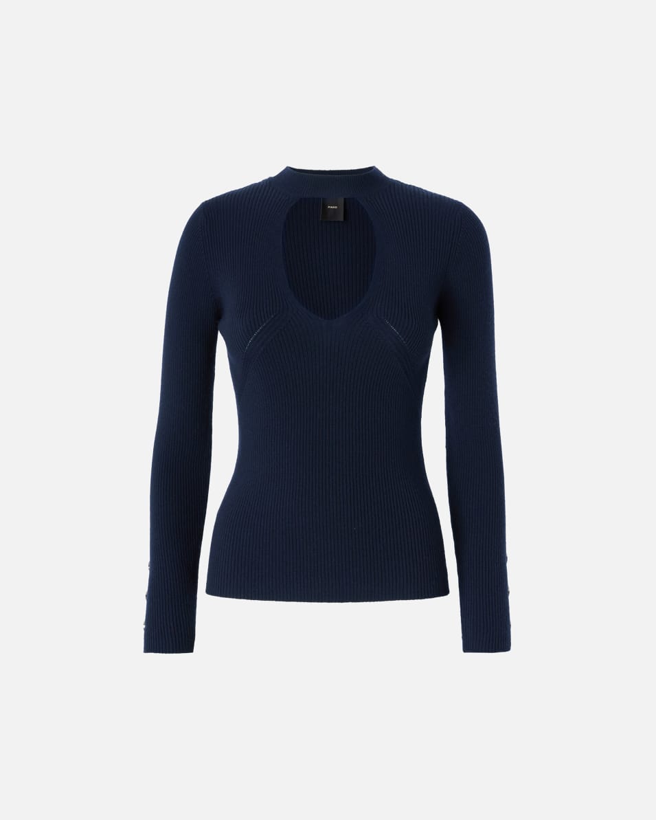 Pinko Gerippter Wollpullover Letzte 3 Tage