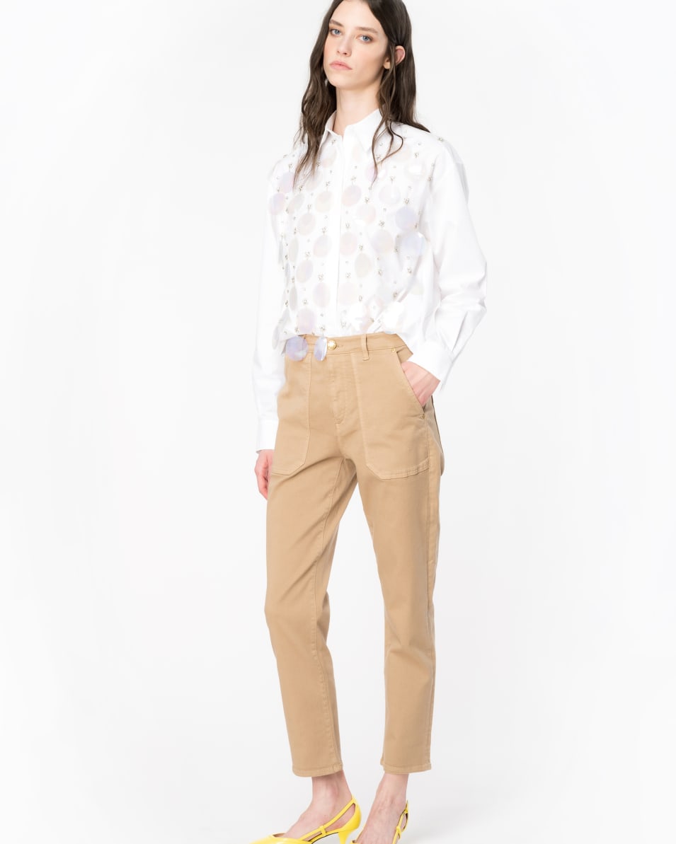 Pinko Chinojeans aus Baumwollbull Clearance-Verkauf