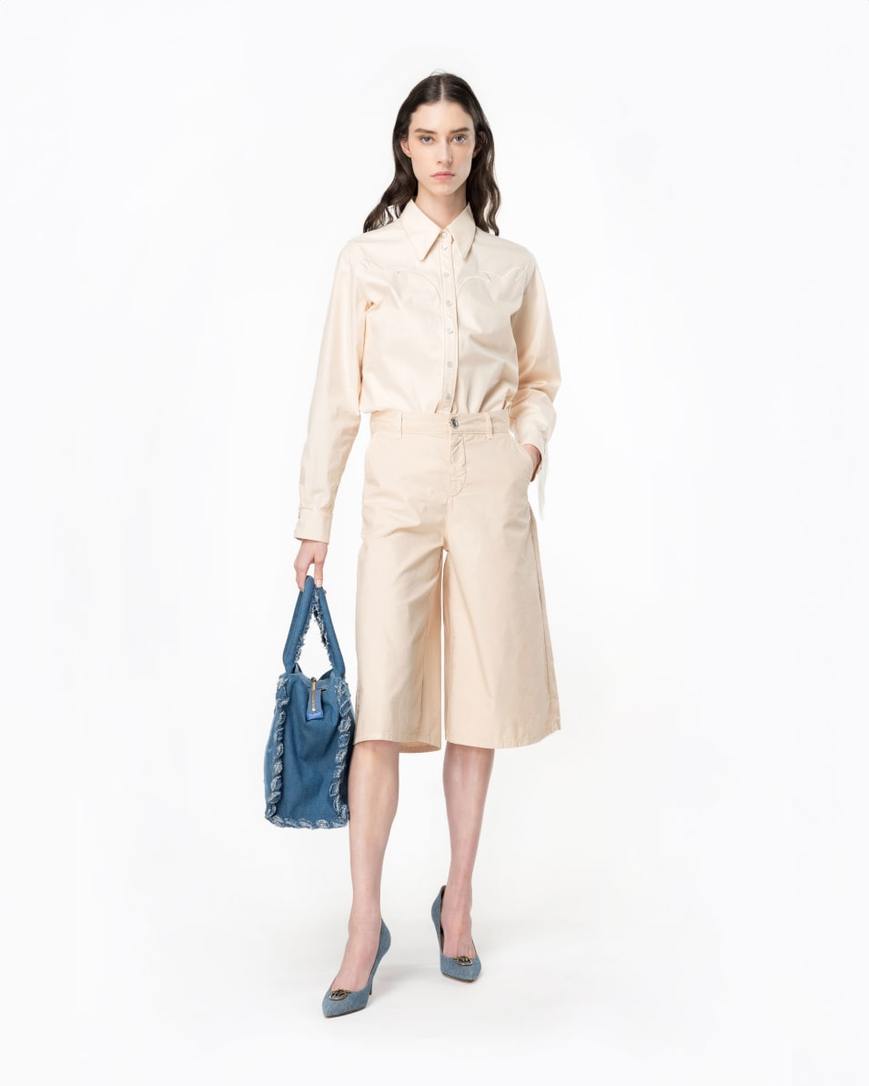 Pinko Bermudas aus Gabardine Osterangebot