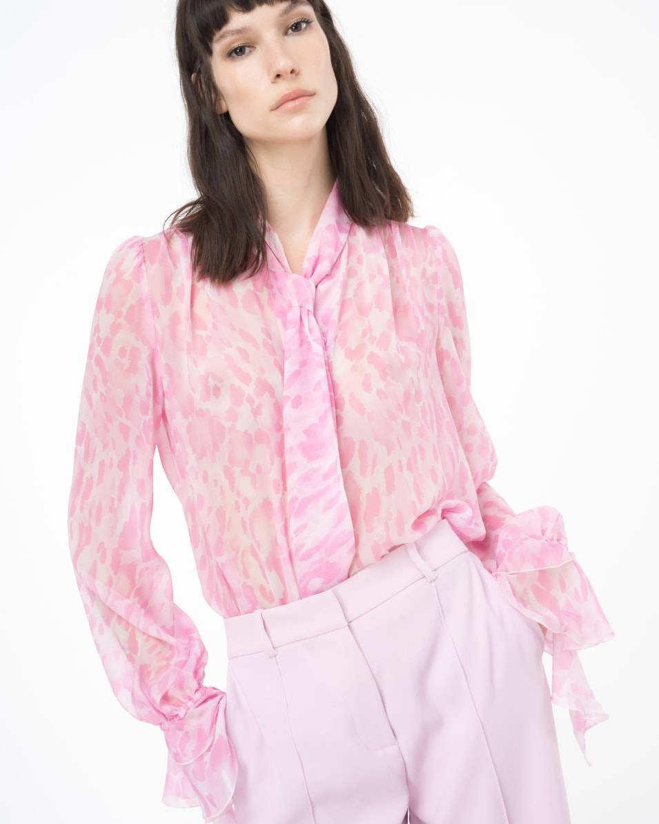 Pinko Bedruckte Chiffonbluse Neuheiten