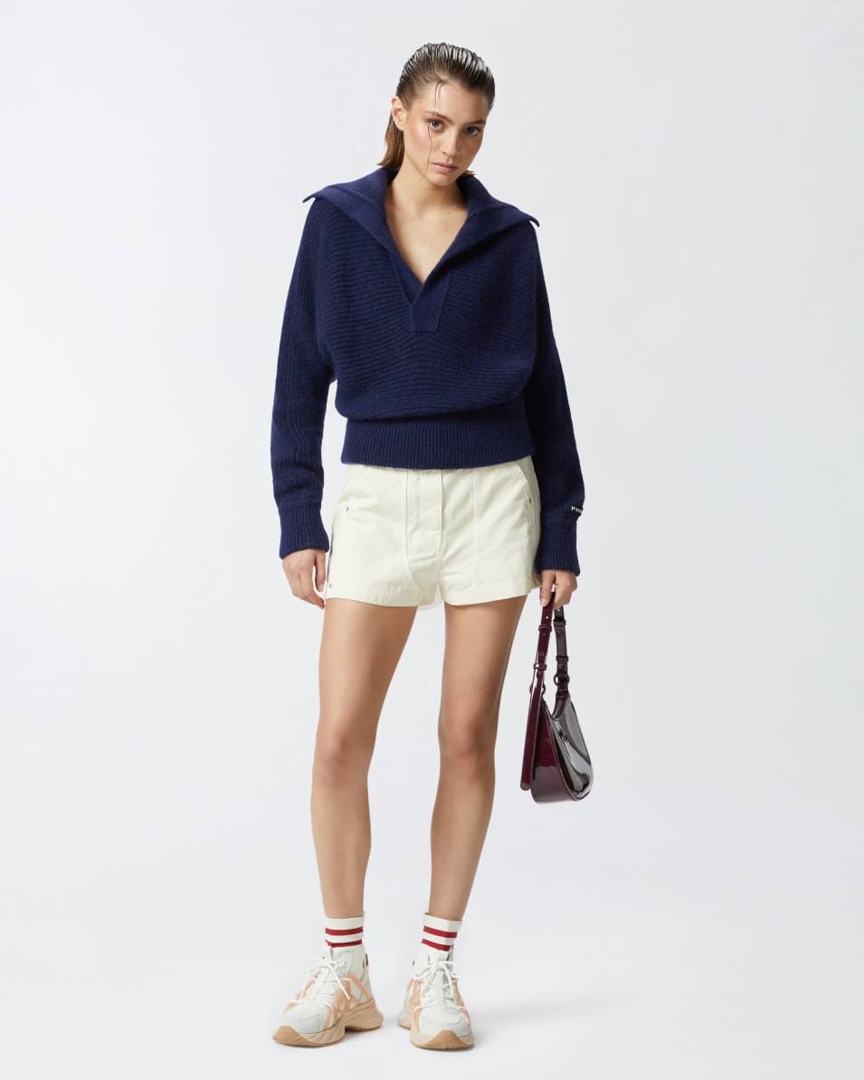 Pinko Baumwollshorts mit Taschen Super Sparpreis