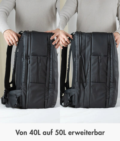 Onemate Travel Bundle: Travel Backpack Ultimate + Toiletry Bag Black Friday