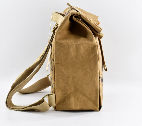 Papero NEU PAPERO Rucksack COUGAR KIDS 8 L aus waschbarem Kraft Papier leicht, reißfest und wasserfest nachhaltig Großer Ausverkauf