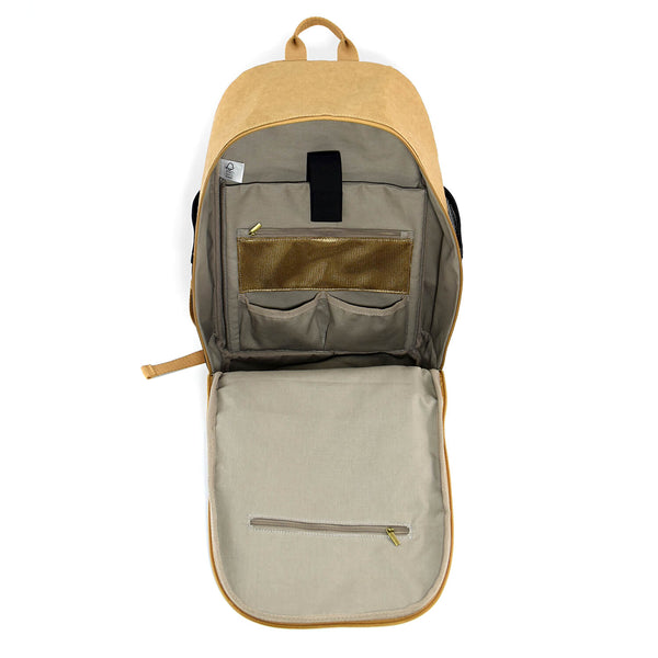 Papero NEU Rucksack aus Papier | FOX der Klassiker| 22 L Unisex waschbar, reißfest, wasserfest, nachhaltig Daypack Preisnachlass