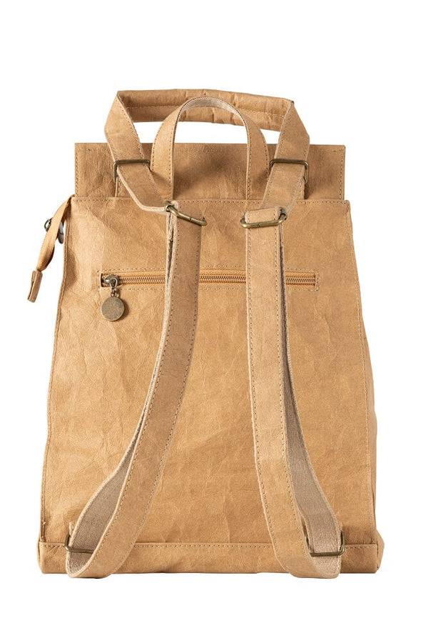 Papero PAPERO Rucksack aus Papier 3 in 1 SALAMANDER 8L robust, wasserfest, vegan, nachhaltig Muttertagsangebot