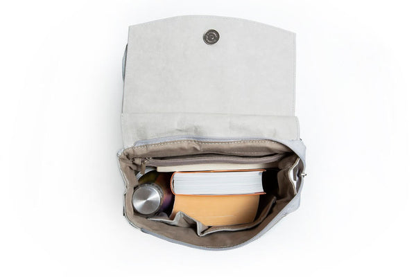 Papero PAPERO Rucksack aus Papier 3 in 1 SALAMANDER 8L robust, wasserfest, vegan, nachhaltig Muttertagsangebot