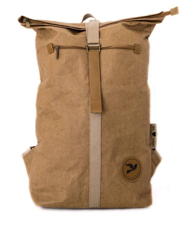 Papero PAPERO Rucksack aus Papier COUGAR 22 L Unisex waschbar, reißfest, wasserfest, nachhaltiger Daypack Vatertagsangebot