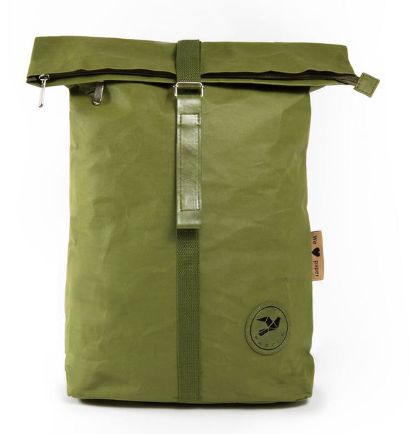 Papero PAPERO Rucksack aus Papier COUGAR 22 L Unisex waschbar, reißfest, wasserfest, nachhaltiger Daypack Vatertagsangebot