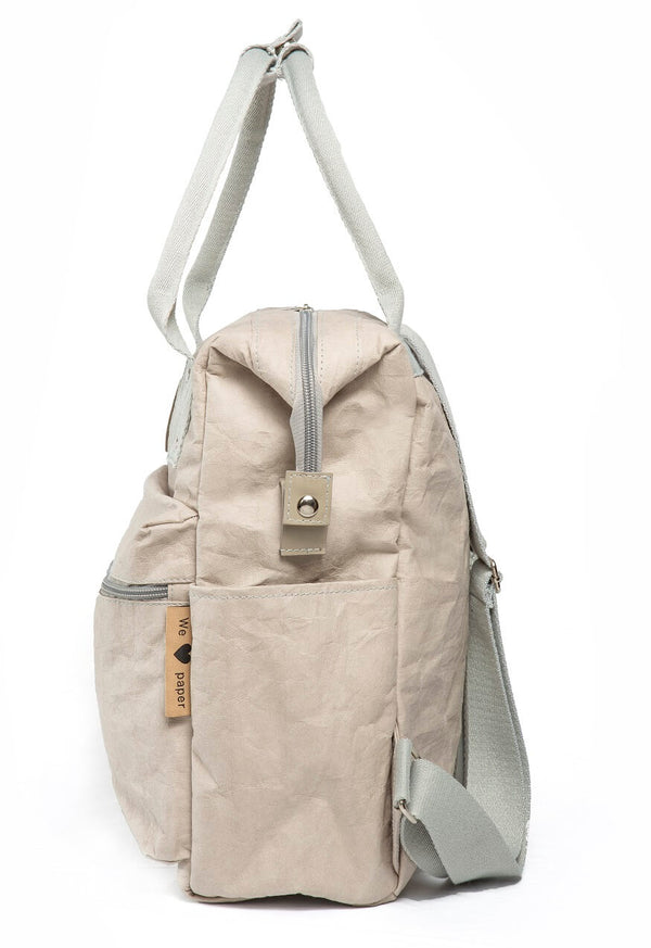 Papero PAPERO Rucksack aus Papier LYNX 12 L Handtaschenrucksack 2 in 1, wasserfest, reißfest Jubiläumsangebot