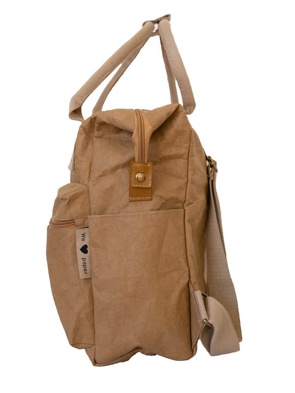 Papero PAPERO Rucksack aus Papier LYNX 12 L Handtaschenrucksack 2 in 1, wasserfest, reißfest Jubiläumsangebot