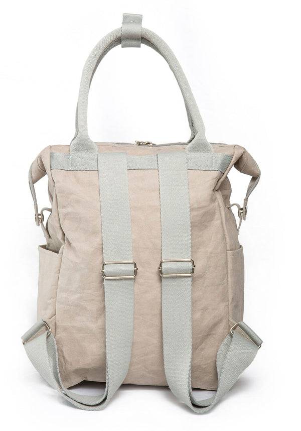 Papero PAPERO Rucksack aus Papier LYNX 12 L Handtaschenrucksack 2 in 1, wasserfest, reißfest Jubiläumsangebot