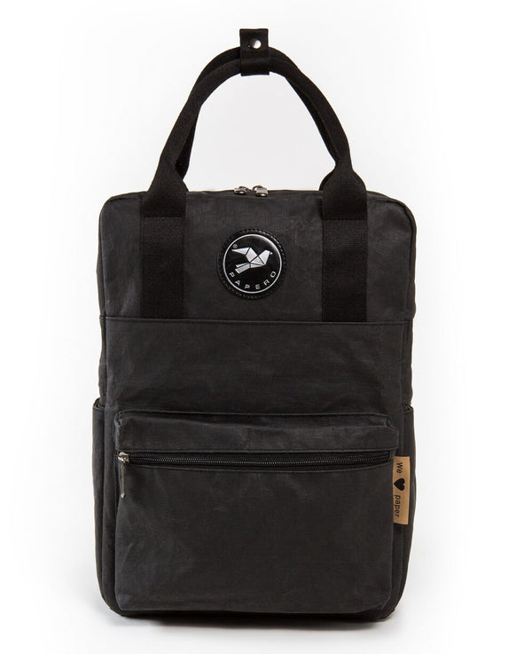 Papero PAPERO Rucksack aus Papier LYNX II 12 L waschbar, leicht, reißfest, wasserfest, vegan, nachhaltig Lagerräumung