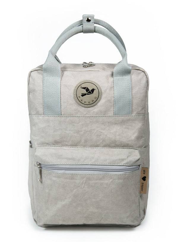 Papero PAPERO Rucksack aus Papier LYNX II 12 L waschbar, leicht, reißfest, wasserfest, vegan, nachhaltig Lagerräumung