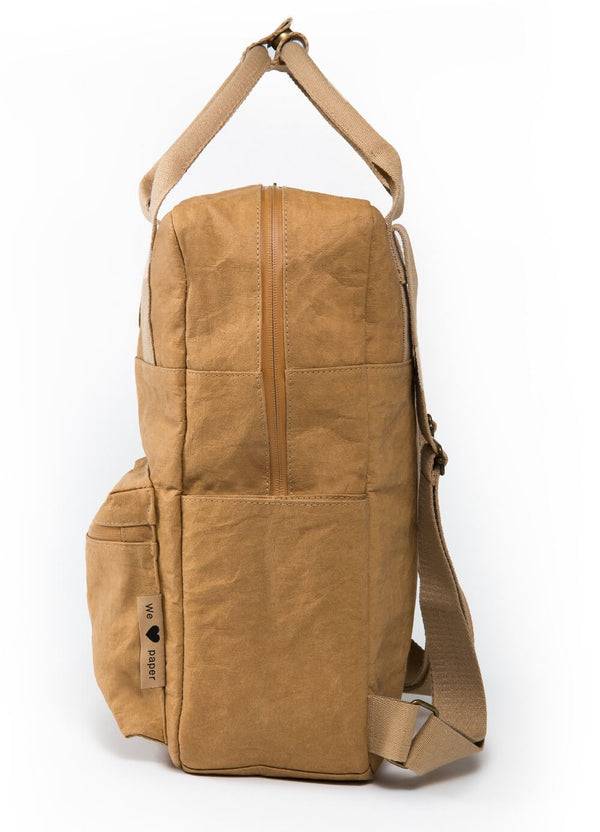 Papero PAPERO Rucksack aus Papier LYNX II 12 L waschbar, leicht, reißfest, wasserfest, vegan, nachhaltig Lagerräumung