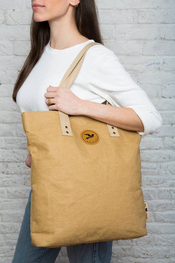 Papero PAPERO Shopper aus Papier KANGOO leicht, wasserfest, reißfest, nachhaltig Zeitlich begrenztes Angebot