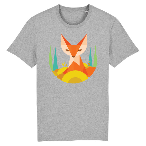 Papero T-SHIRT - BIO- Fox Geometric - HERREN Neueste Stile