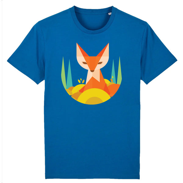 Papero T-SHIRT - BIO- Fox Geometric - HERREN Neueste Stile