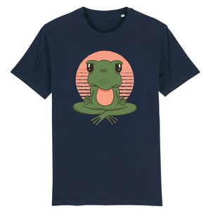 Papero T-Shirt- BIO- FROSCH YOGA VINTAGE- Herren Nur für heute