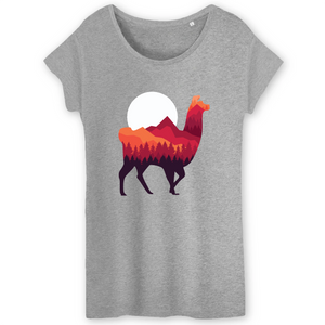 Papero T-Shirt- BIO- LAMA- Damen Vierteljährliche Förderung
