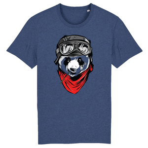 Papero T-Shirt- BIO- PANDA- Herren 50% Rabatt mit kostenlosem Versand