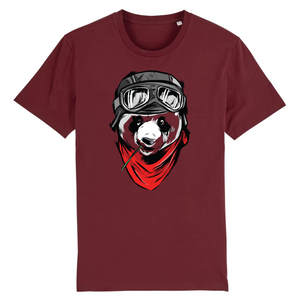 Papero T-Shirt- BIO- PANDA- Herren 50% Rabatt mit kostenlosem Versand