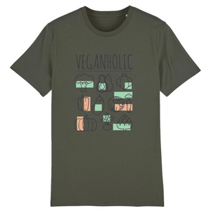 Papero T-Shirt- BIO- VEGANHOLIC- Herren Begrenzt auf 3 Tage