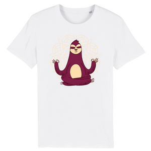 Papero T-Shirt - BIO- MEDITATION SLOTH - Herren 2025